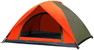 1-2 Person Waterproof Double Layer Tent, Outdoor Fishing & Beach Camping Tent with Anti-UV Sun Shade