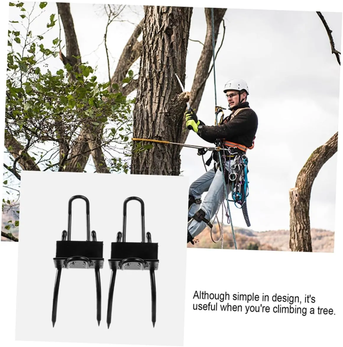 1 Pair Tree Climbing Tool Tree Climbing Shoe Mutitool Climbing Tree Tools Home Tools Safety Climbing