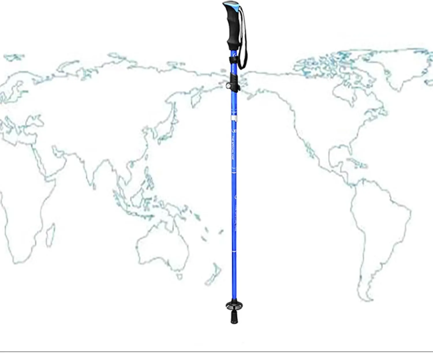1 Pairs Walking Stick - Collapsible Trekking Pole for Men and Women,Aluminum Alloy Hiking Stick for Seniors