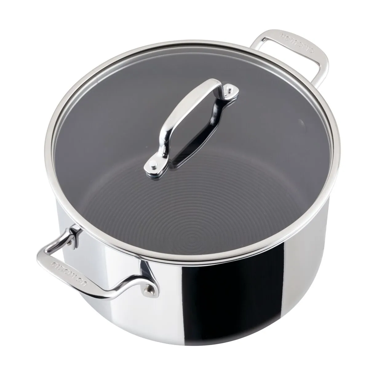 10-Piece ScratchDefense™  Clad Nonstick Cookware Set