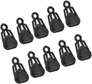 10pcs Heavy Duty Tent Clips Windproof Tarp Clamp for Outdoor Camping Hiking Secure Your Tent Ease for Adventurers and Outdoor