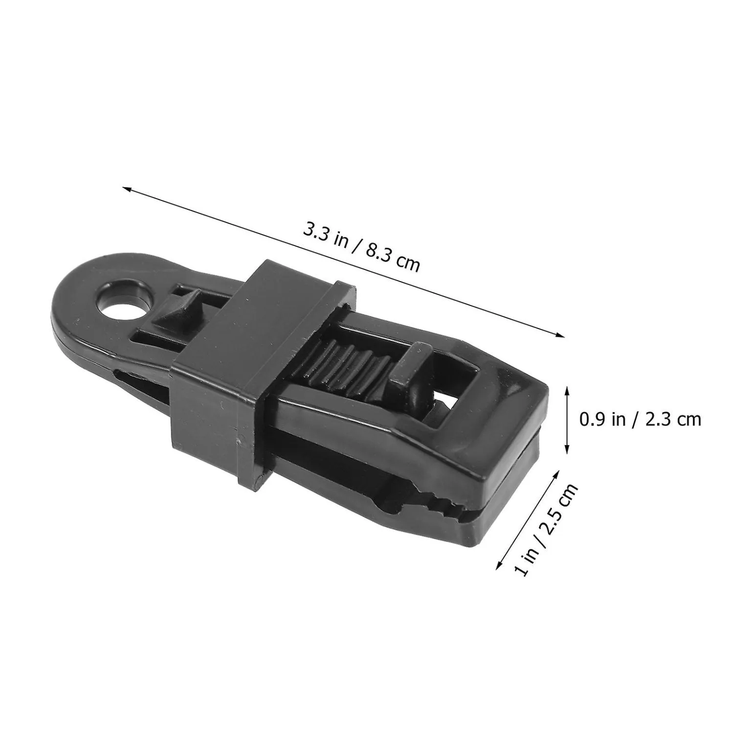 10pcs Multipurpose Tent Fixers Awning Clips Tent Fasteners Heavy Duty Tent Clip