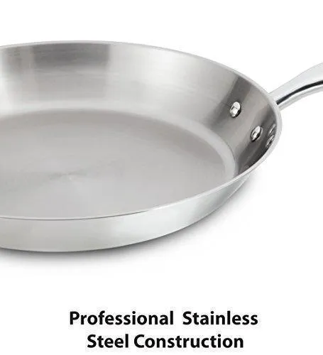 13-Piece, Model T-fal and Set, Hot item Cookware Pans C836SD Steel Pots Discounted Stainless Silver, Copper-Bottom, with