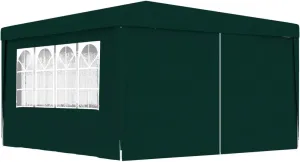 13.1'x13.1' Outdoor Wedding Party Tent Camping Shelter Gazebo Canopy with Sidewalls Easy Set Gazebo BBQ Shelter Pavilion Waterproof UV-Proof Grill Canopy Cater Events