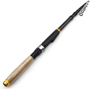 1.8m-3.6m Multifunction Telescopic Fishing Rod Cork Handle Carbon Fiber carp Spinning Rod Portable Travel Pole Fish Tackle