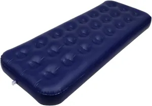 1Pc Portable Air Mattress Single Inflatable Bed for Travel and Home Use Compact PVC Sleeping Mat Ideal for Camping and Outdoor Activities