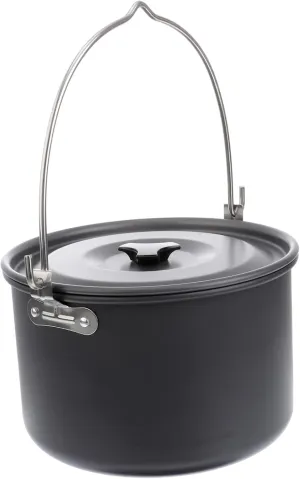 1Pc Portable Camping Cookware Pot Nonstick Design for Easy Cooking Lightweight and Durable for People for Backpacking and Outdoor Adventures