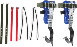 1Set Adjustable Tree Climbing Shoes Climbing Gear for Coconut and Logging Sturdy Construction with High Hardness Tree Climb Tool for Operations