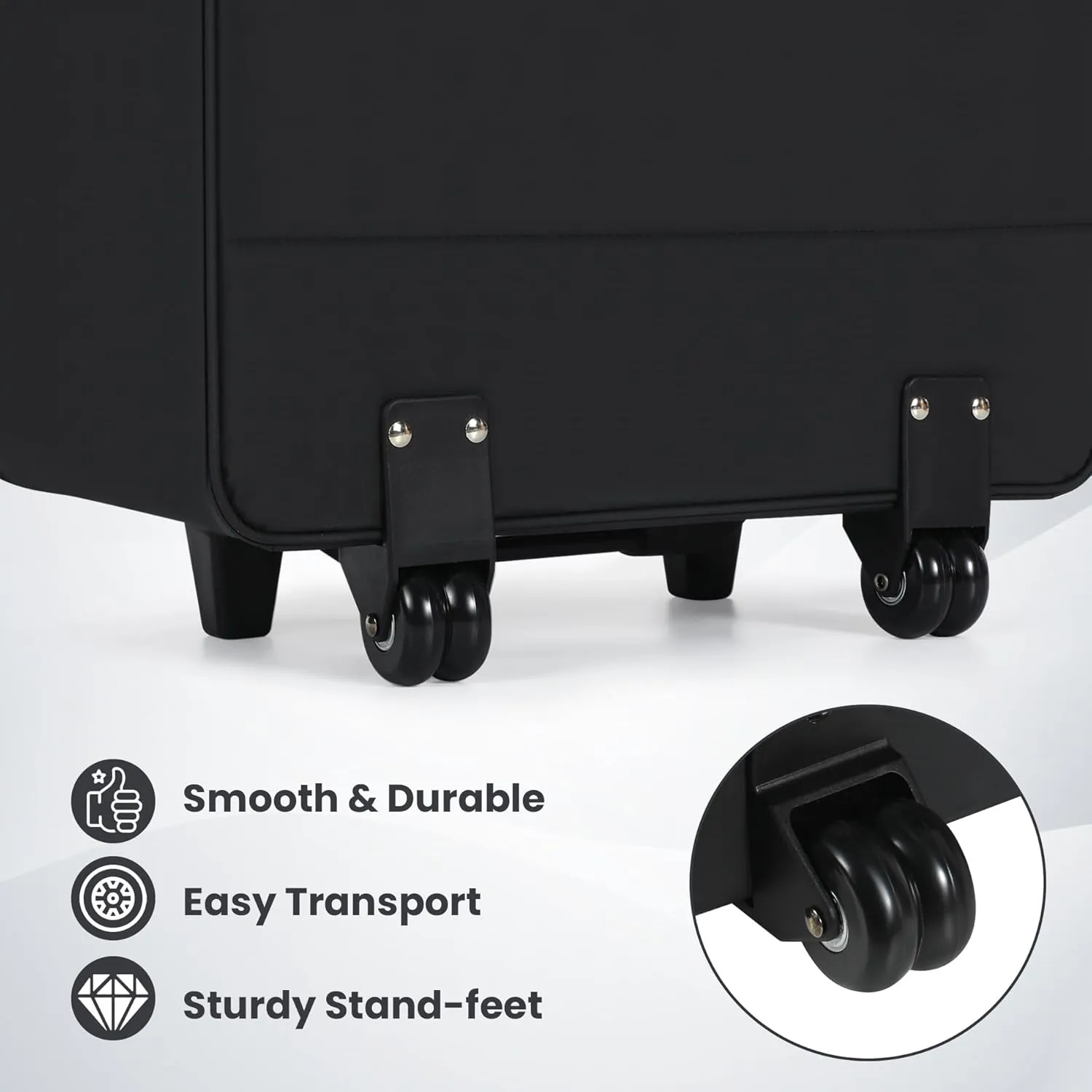 2 Burner Stove Carry Bag with Wheels Compatible with Camp Chef 2 Burner Stove, Burner Stove Rolling Bag Compatible with Camp Chef Stove, Carrying Storage Bag for 2 Burner Stove