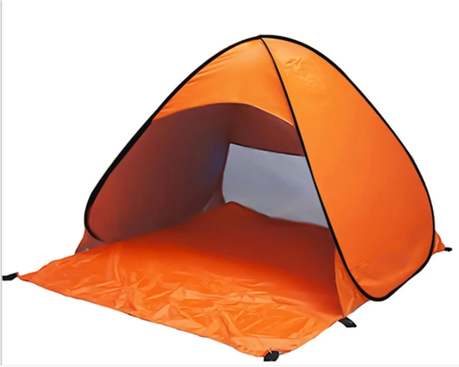 2 Person Beach Tent Automatic Instant Pop Up Tent Lightweight UV Protection Camping Tent Sun Shelter Survival Gear with Package Bag