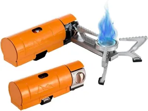 2025 Cassette Stove, Portable Outdoor Folding Stove, Compact Butane Camp Stove, with Portable Carry Bag, for Outdoor Cooker Grill Equipment