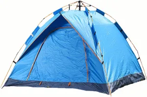 2/3/4 Person Dome Tents for Camping,Easy Setup,Automatic Pop Up Tent with Carry Bag,Waterproof Windproof Family Tents Portable,Backpacking Hiking Beach Outdoor with 2 Doors
