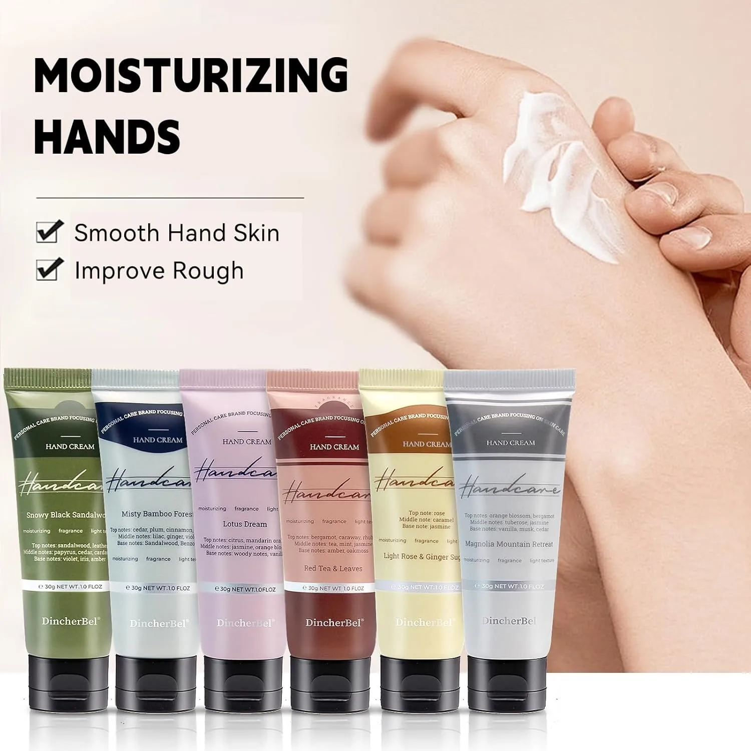 24 Pack Hand Cream Set - Travel Size Moisturizing Scented Hand Lotion for Dry Skin, Ideal Holiday Gift for Women