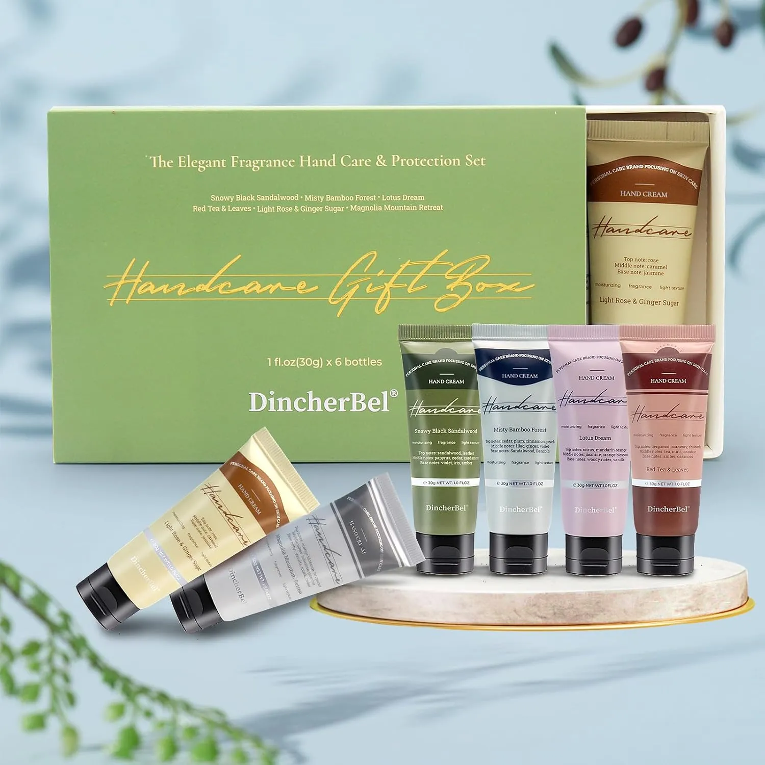 24 Pack Hand Cream Set - Travel Size Moisturizing Scented Hand Lotion for Dry Skin, Ideal Holiday Gift for Women