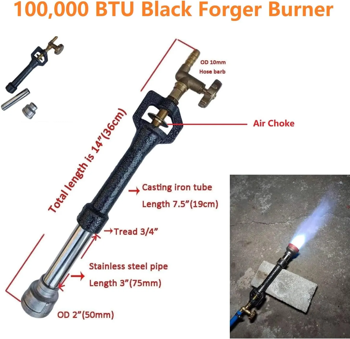 25KG(55LBs) Large Propane Smelting Furnace Kit with 25KG Crucible, Double Forge Burners and Dual Regulators, Foundry Furnace Home Casting Tools for Melting Metal Recycle Gold Copper Aluminum
