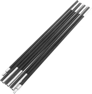 2Pcs Lightweight Camping Tent Rod Folding Support Poles for Outdoor Tents Durable Fiberglass Frame Easy to Carry for Camping and Backpacking