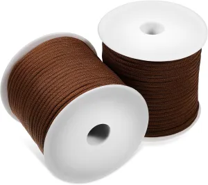 2rolls Heavy Duty Survival Cords of Tent Ropes for Hiking Camping Fishing Outdoor Activities Wear-Resistant for Use