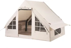 3-8 Persons Family Park Beach Portable Waterproof Inflatable Tent Durable Oxford Outdoor Camping Fishing Hiking Backpacking Tent (Tent)