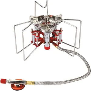 3-Burner Camping Stove, High Power Outdoor Gas Stove, Portable Stove for Camping, Backpacking, Picnic, BBQ Grill,Outdoor Gas Stove - Portable 3-Burner Cooker for Camping and Outdoor Cooking
