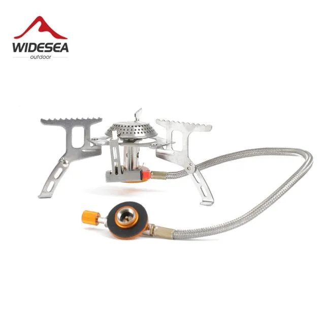 3000W Portable Electronic Split burner Stoves Stove Folding Foldable Gas Widesea Camping Stove Best bargain Outdoor Customer endorsements Gas hiking