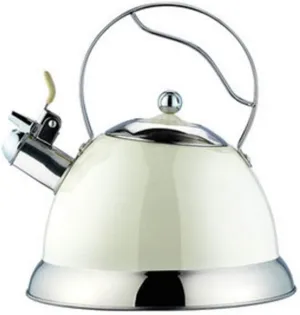 3L Whistle Teapot Rust Stainless Steel Gas Electric Stove Kettle Water Teapot Camping Portable Heating Teapot