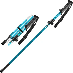 3pcs Walking Sticks - Adjustable Hiking Poles, Trekking Poles with Quick Flip Lock, Lightweight Collapsible,Walking Sticks for Hiking, 6013 Aluminum with Cork Grip