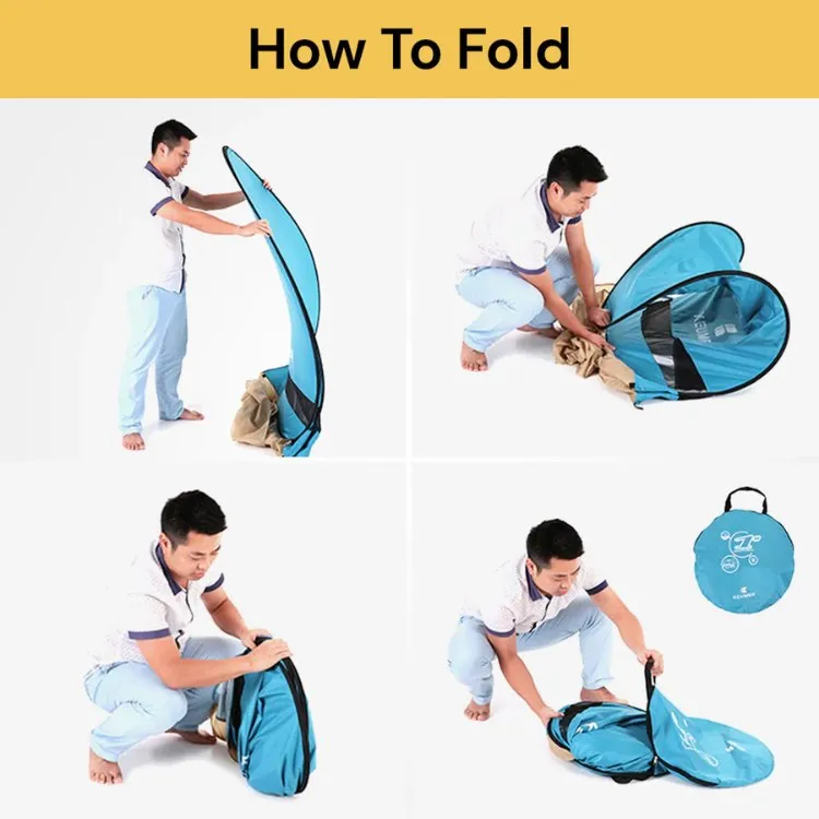 4-Person Family Pop-Up Beach Tent with UV Protection for Camping, Outdoor Activities & Festivals