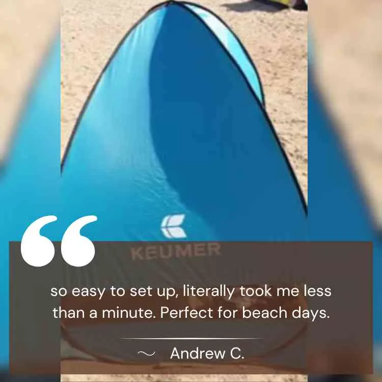 4-Person Family Pop-Up Beach Tent with UV Protection for Camping, Outdoor Activities & Festivals