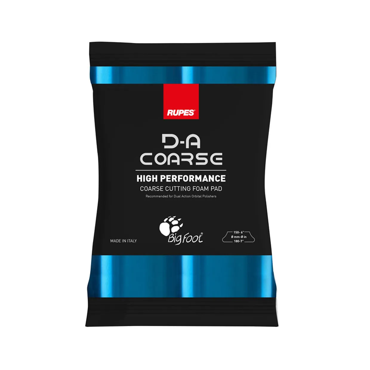 5" Rupes DA Coarse High Performance Cutting Foam Pad