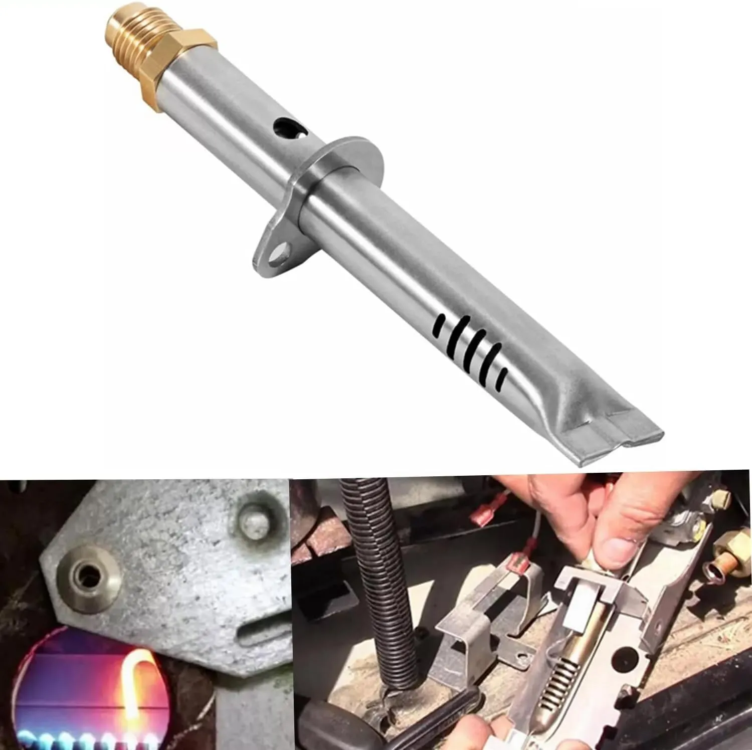 621957 Refrigerator Burner Orifice Assembly Replacement Parts Fits Norcold N1095, N61X, N62X, N64X, N81X, N82X, N84X Series RV Refrigerator Kit