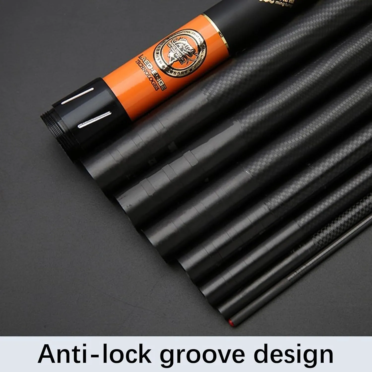 8-16 M Bass Fishing Rod Telescopic Carbon Fiber Long Ultralight Travel Fishing Rod,for Freshwater & Saltwater Fishing Pole