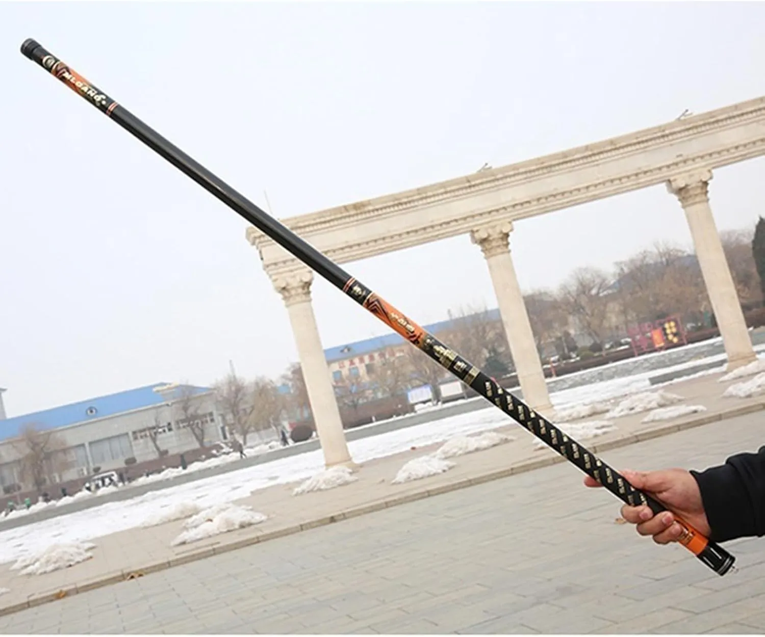 8-16 M Bass Fishing Rod Telescopic Carbon Fiber Long Ultralight Travel Fishing Rod,for Freshwater & Saltwater Fishing Pole