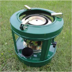 8 Wick Kerosene Stove Outdoor Home Portable Heater Iron Kerosene Stove Suitable for 2-3 People to Use Camping Stove with Bag Easy to Use