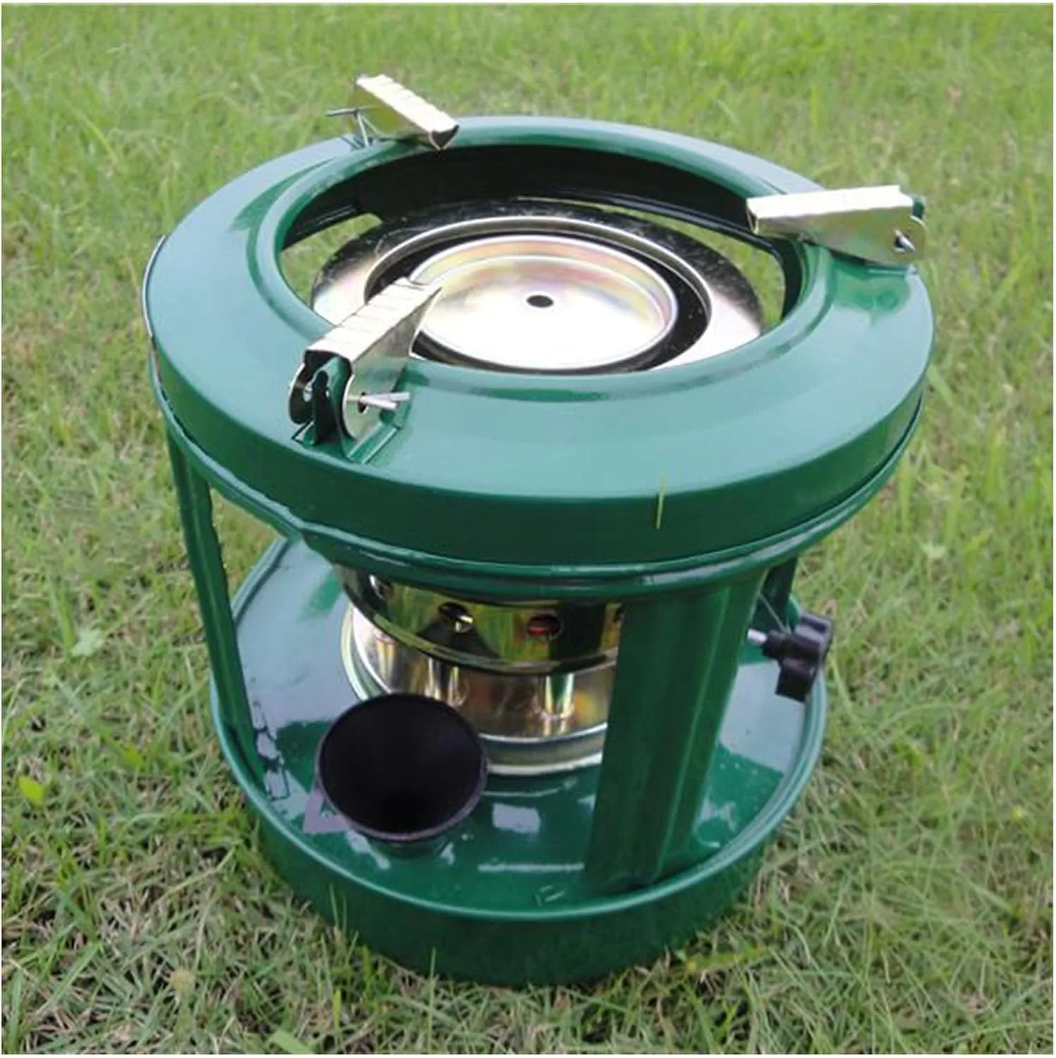 8 Wick Kerosene Stove Outdoor Home Portable Heater Iron Kerosene Stove Suitable for 2-3 People to Use Camping Stove with Bag Easy to Use