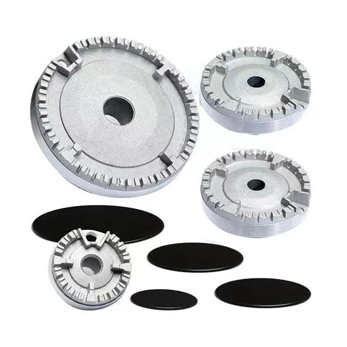 8pcs Gas Stove Accessories Lid Cookware Cap for Kitchen Cooking Equipment Set