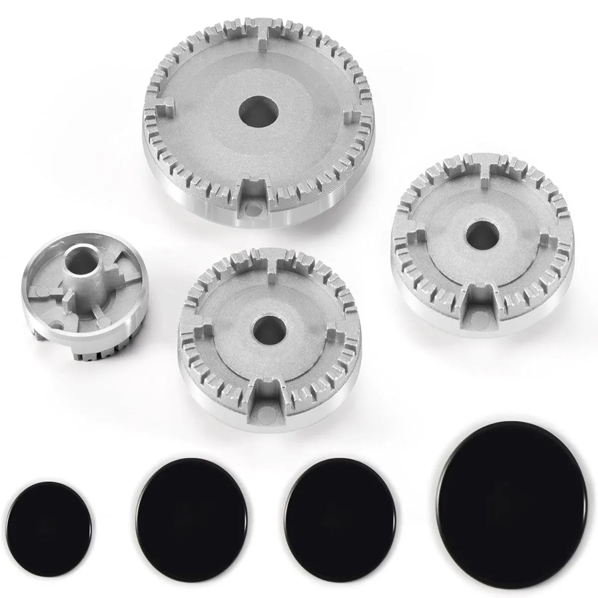 8pcs Gas Stove Accessories Lid Cookware Cap for Kitchen Cooking Equipment Set