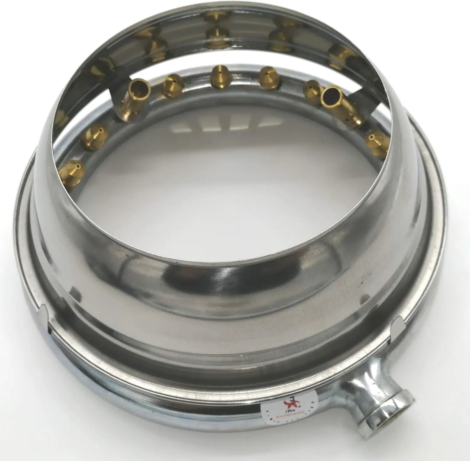 9 Inch High-powered Jet Burners With Lip (Propane Gas) (20 Brass Tip Jets Burners) (120,000 Btu)