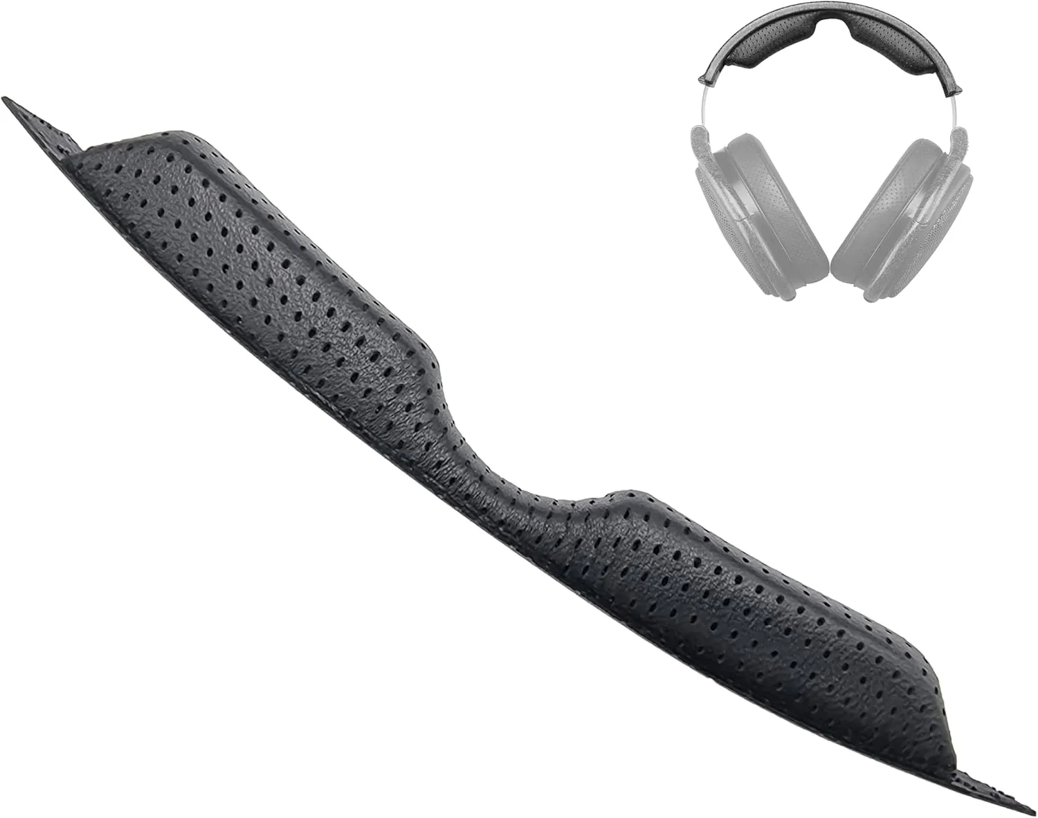 AHG Premium HD 650/6XX Headband Cushion Pad Compatible with Sennheiser HD600/650/660S/660S2 Massdrop X HD 6XX HD58X Jubilee HD580 Fenestrated Sheepskin | Thick AHG FlexiSoft Foam
