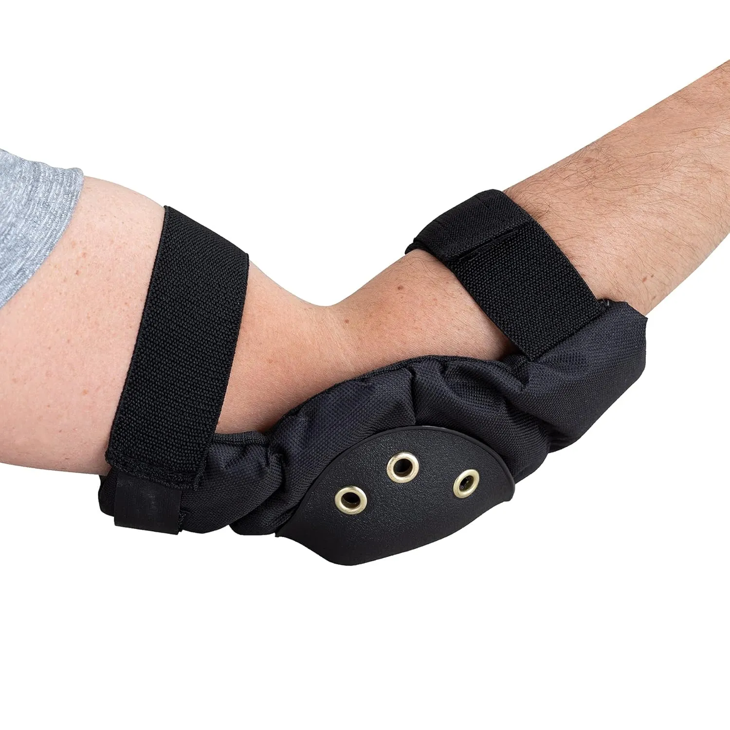 Allegro-7104 Elbow Pads, Hard, Nylon, Foam, Univ, PR, One size,Black