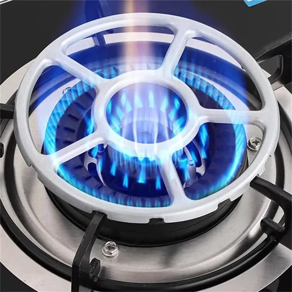 Aluminium Gas Stove Stand, Guard Shield for Saving Flame, Round Wind Saver for Efficient Cooking