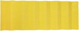 Aluminum Waffle Mat Foam Camping Pad Reliable Folded Sleeping Pad Camping Mat for Trekking Climbing Backpacker Mountaineering