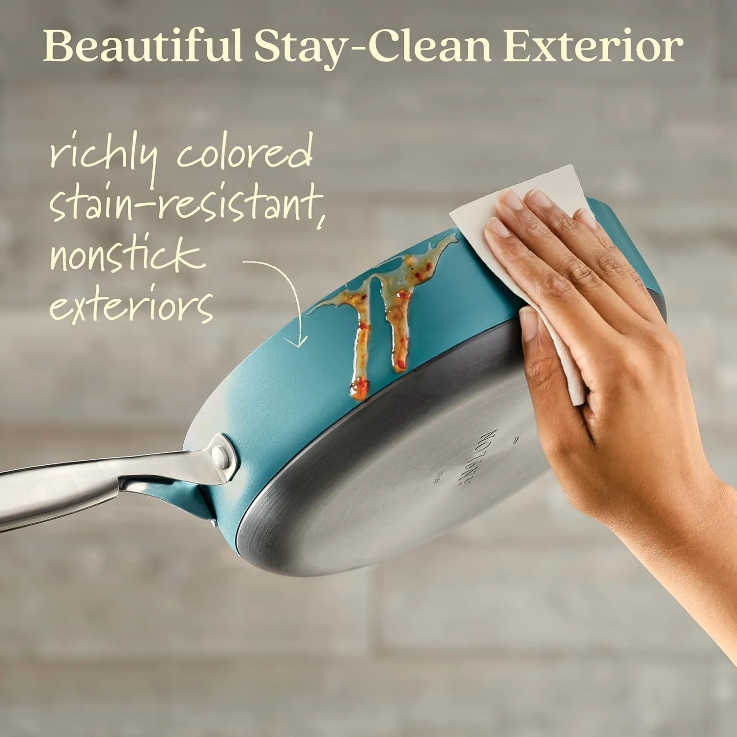 Anolon Achieve Hard Anodized Nonstick Cookware Pots and Pans Set, 9 Piece - Teal