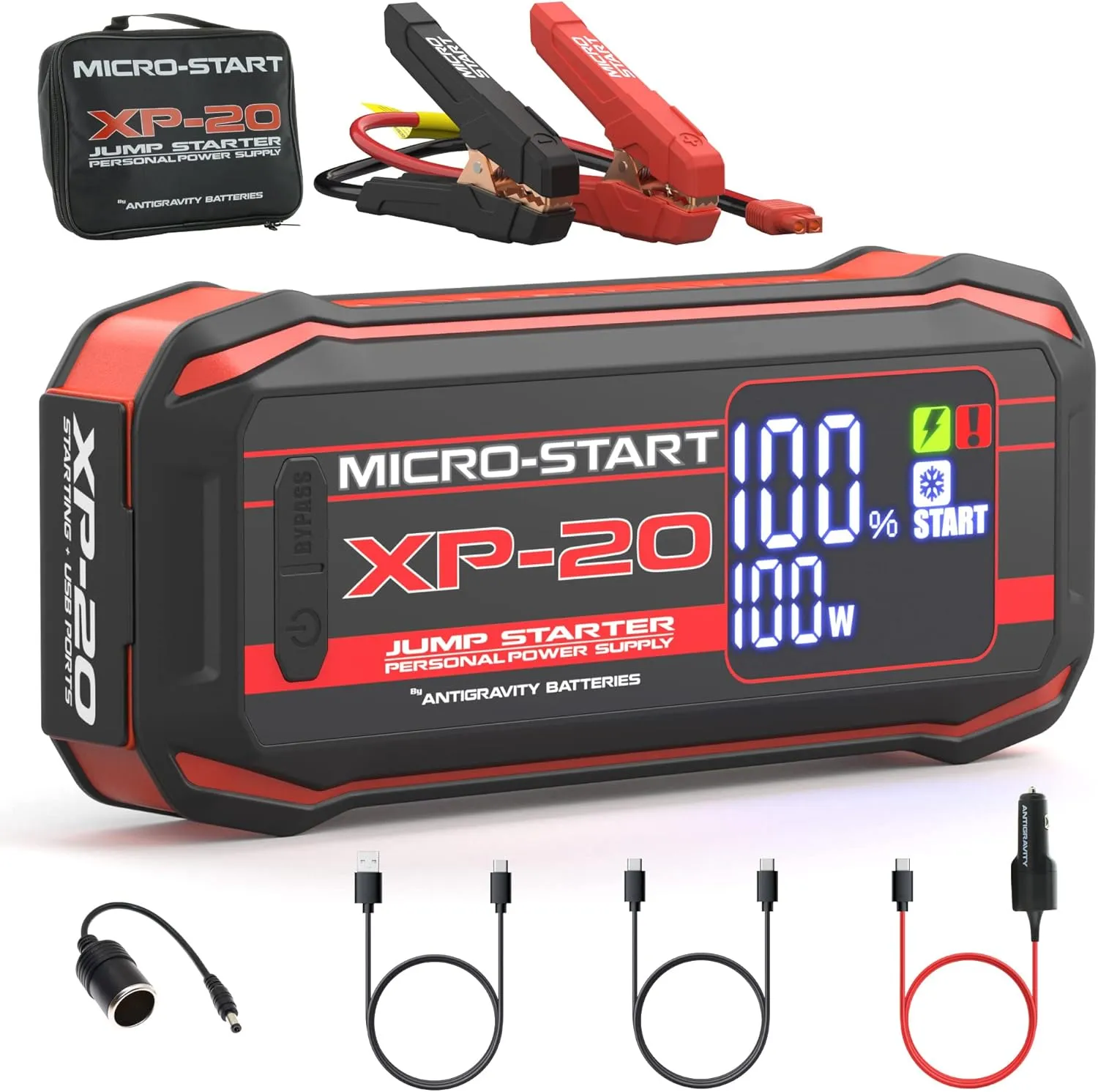 Antigravity Micro-Start XP-20 Lithium Jump-Starter Portable Power Supply
