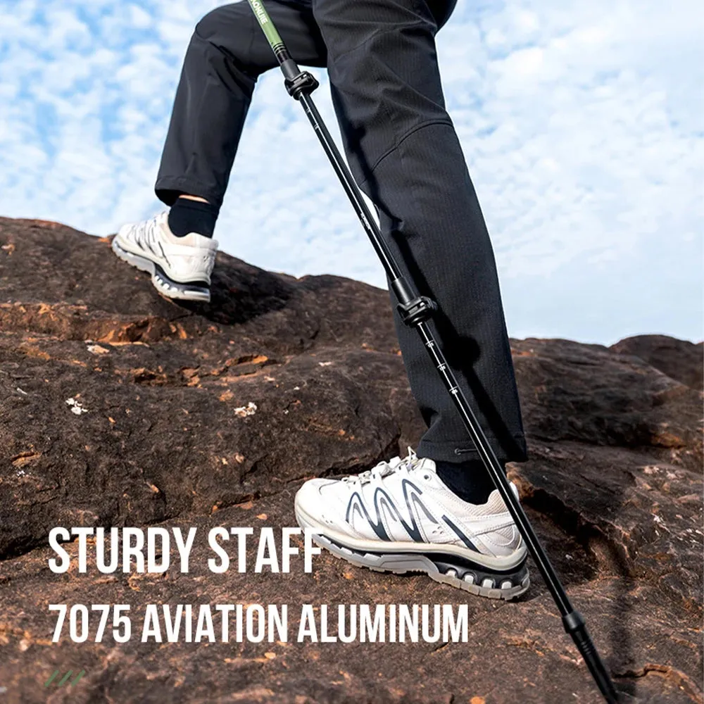AONIJIE Collapsible Trekking Poles – Lightweight & Adjustable for Trail Running-E4215