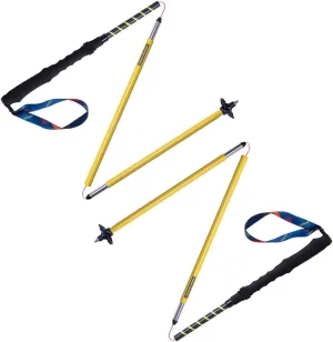 AONIJIE Trekking Poles -2 Ultralight Collapsible Carbon Fiber Hiking Poles with Anti-Shock and Quick Lock System, Folding Walking Sticks for Hiking, Camping