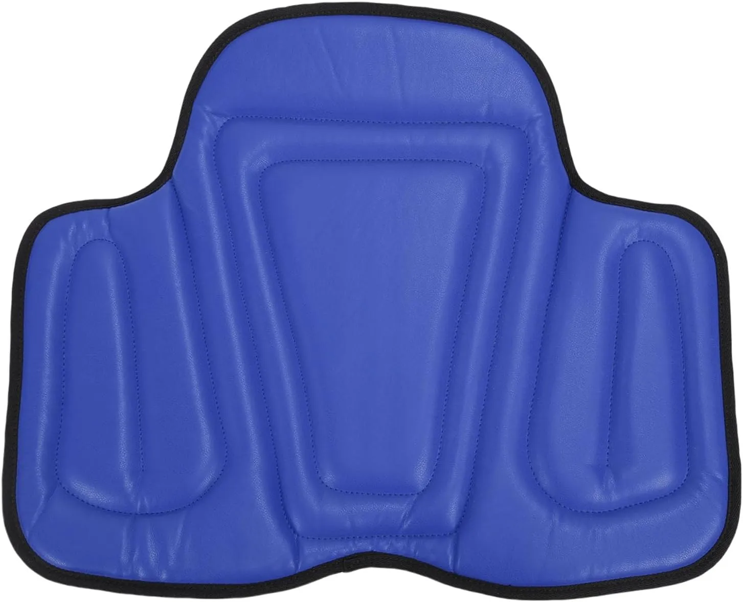 Asixxsix Horse Saddle Pad, Shock Absorbing Western Saddle Cushion, 22.05x17.72inch PU Leather Memory Foam Horse Riding Pad Equine Supplies, Anti Slip