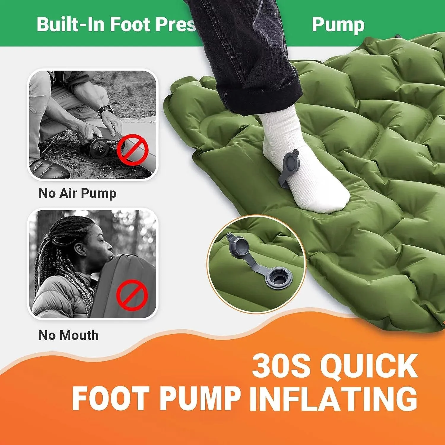 ATEPA ROCKY 500 Single Air Pad