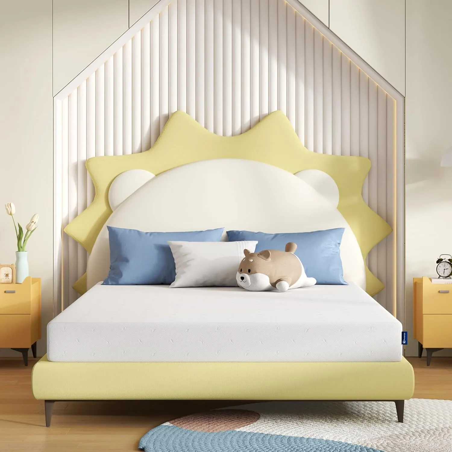 Avenco Twin Size Mattress 8 Inch, Memory Foam Twin Mattress in a Box for Comfort Sleep & Pressure Relief, CertiPUR-US Certified for Medium Firm Mattresses