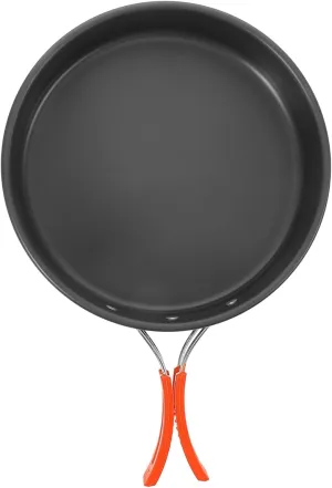 Backpacking Pot Cookware Set Aluminum Camping Frying Pan Picnic Cooking Pan for Campfire Outdoor Use