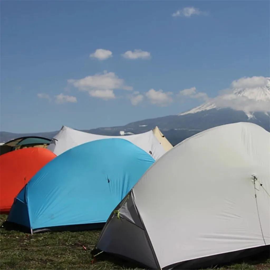 Backpacking Tent Ultralight 1-2 Person Waterproof Camping Outdoor Tent(Color:E)